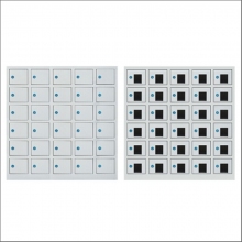 臻遠 ZY-YD-068 鋼制手機柜 30門 995*900*225mm 計價單位：組